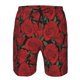 thumbnail image 3 of Fotbe Rose Flowers Trajes de Baño Estampados para Hombre, Shorts de Verano de Secado Rápido, Ropa de Playa, Bañadores-3X-Large, 3 of 6