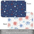 thumbnail image 5 of CounterArt Star Spangled 4-Pack Reversible Plastic Tabletop Placemats, 5 of 7