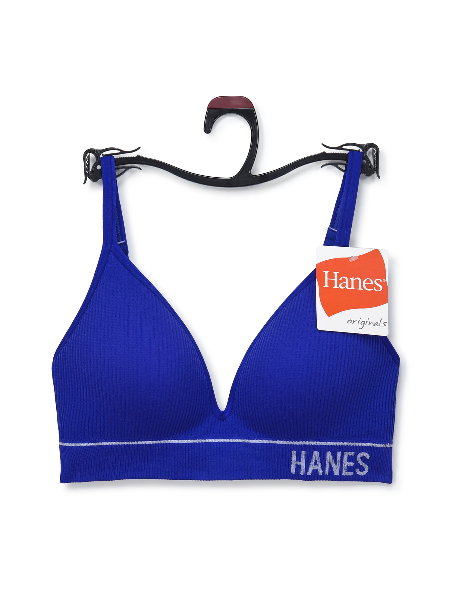 Hanes Originals Women's Ribbed Seamless Contour Bra Mhb004 : Target