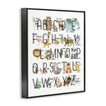 thumbnail image 2 of The Kids Room by Stupell Boho Animal ABCs Framed Wall Art by Erica Billups, 2 of 5