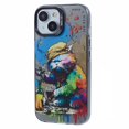 thumbnail image 1 of Cadeau compatible Étui Graffiti Iphone 15 Plus Motif Animal Pc+tpu, 1 of 5