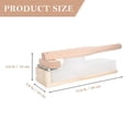 thumbnail image 2 of 1 prensador de tortillas de madera., 2 of 3
