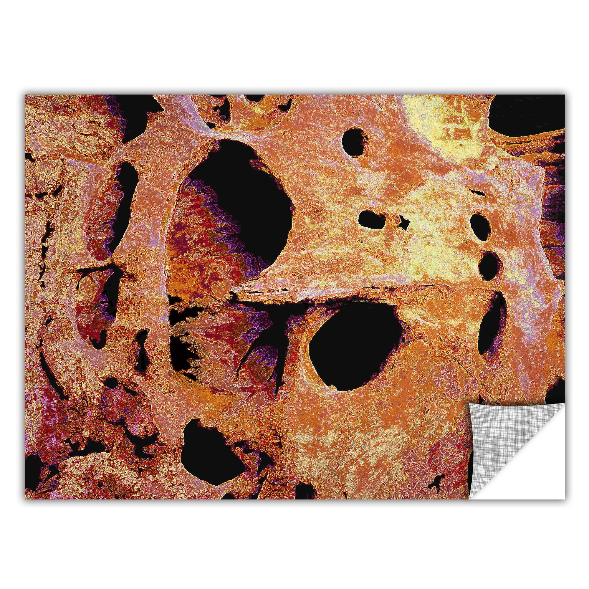 Dean Uhlinger "Erosion Glow" Removable Wall Art