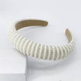 thumbnail image 4 of Hairband Pearl Faux Pearl Diadema Boda Elegante Perla Accesorios para el cabello Pelo largo y brillante Ratán Blanco Accesorios para el cabello para niñas Novia Damas Vhermosa 2036017-2, 4 of 4