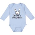 thumbnail image 3 of Inktastic Nana Bunny Grandchild Boys or Girls Long Sleeve Baby Bodysuit, 3 of 5