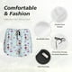 thumbnail image 4 of Balery Poodle Dog Pantalones cortos deportivos para mujer con forro y dos bolsillos, elásticos, para entrenamiento, gimnasio, yoga-X-Large, 4 of 7