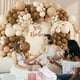 thumbnail image 4 of Kit de guirnaldas con forma de arco con forma de globo Saratimtou, 140 unidades, marrón, beige y nude, 4 of 7