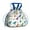 White Dinosaurs Trees, variant on White Dinosaurs Volcanoes Cacti Pattern Drawstring Lunch Bag Women - Drawstring Lunch Bag Insulated for Work Office - Stain-Resistant Large Lunchbags for Women with Multi-Pockets