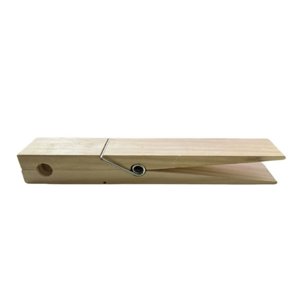 Tendedero Grande de Madera con Pinza para Toallas de Baño, Pinza para Toallas de Baño Montada En La Pared