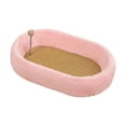 thumbnail image 2 of Rascador para gatos, almohadilla rascadora para gatos, accesorios para mascotas, protector de sofá para persecuciones, juego Rosa, 2 of 9