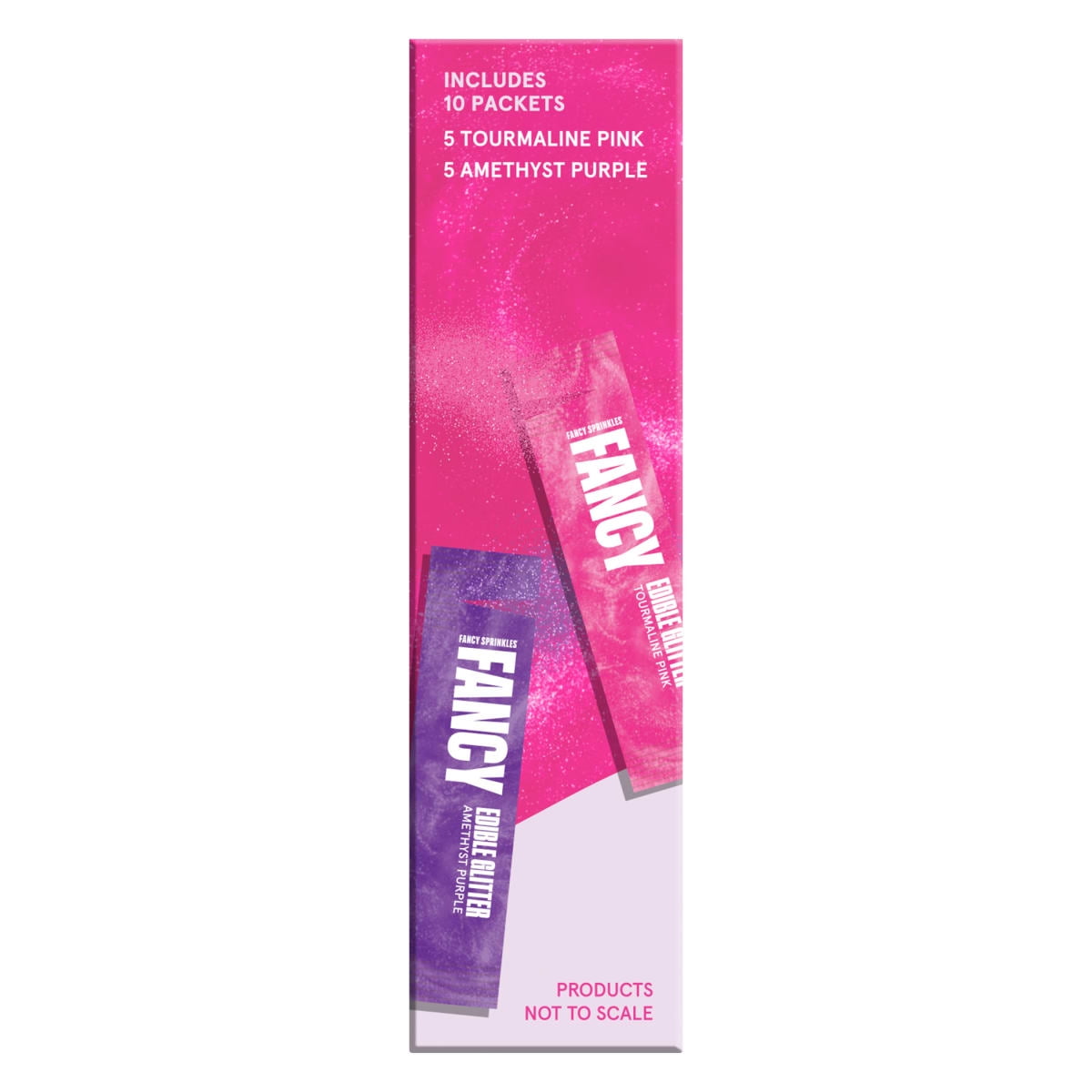 Fancy Sprinkles Pretty Young Thing Edible Glitter Packets, 0.2 oz, 10 Count