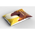 thumbnail image 2 of Ambesonne Queen Pillow Sham, Woman, 26" X 20", Dark Mauve Burgundy, 2 of 2