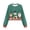 Snowman Deer Santa Claus Snowflake, variant on Xoenoiee Hummingbird Butterfly Flower Print Kids Crop Tops Long Sleeve Sweatshirt Casual Round Neck T-Shirt Trendy Loose Sports Pullover for Girls, 5-6 Years