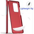 thumbnail image 5 of Case for Samsung Galaxy S20 Ultra Phone Case Protective Slim [Defend from Scratch/Slip/Drop/Fingerprint] Matte PC Hard Minimalistic Phone Cover for Samsung Galaxy S20 Ultra-Red, 5 of 12