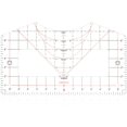 thumbnail image 1 of T Shirt Ruler Practical Multifunctional T Shirt Measurement Tool  T Shirt Ruler Transparent Acrylic T Shirt Ruler Alignment Tool Placement for Heat Press Sublimation Heat Transfer, 1 of 10