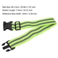 thumbnail image 2 of Unique Bargains High Visibility Night Caution Reflective Belt Bands Green 26x2 Inch, 2 of 5