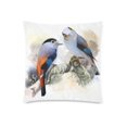 thumbnail image 2 of MKHERT Two Birds Throw Pillowcase Pillow Cover Cushion Couver 18x18 inch, 2 of 2