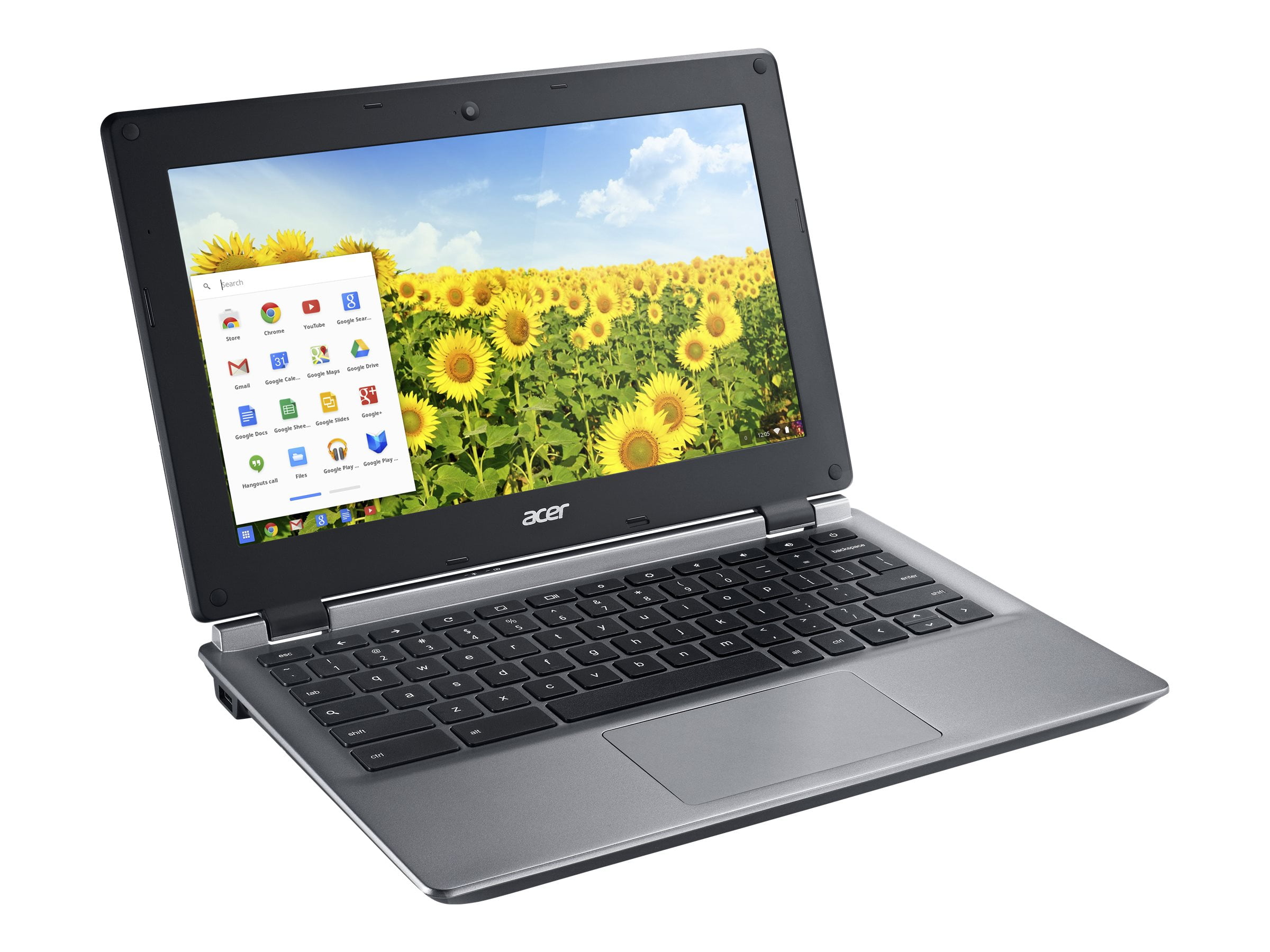 Acer Black 11.6" C730 Chromebook PC with Intel Celeron N2840 Processor