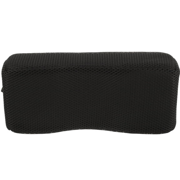 NICEXMAS Comfortable Wheelchair Headrests Pillow Black Ergonomic Design Neck Protection for Disabled Persons 1Pack