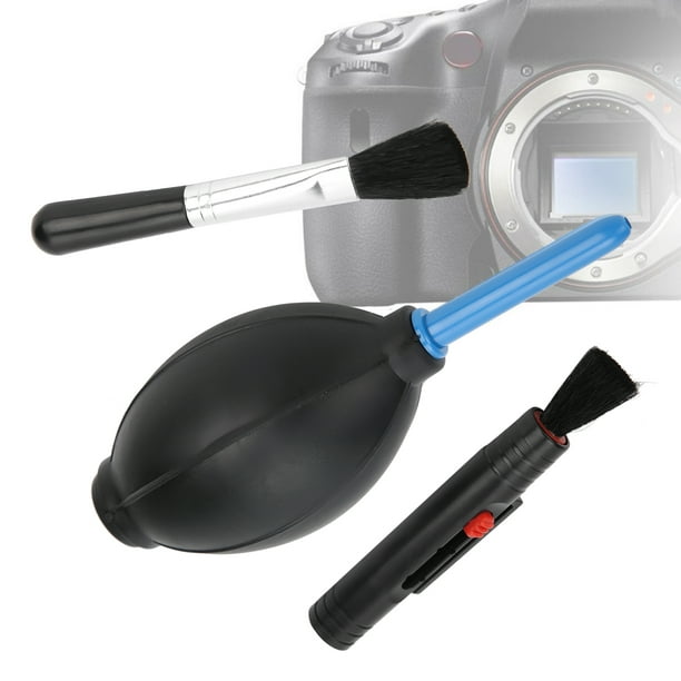 Kit de nettoyage de caméra professionnel 8 en 1 pour la plupart des caméras  reflex numériques ( Canon, Nikon, Sony ), avec souffleur d'air / stylo