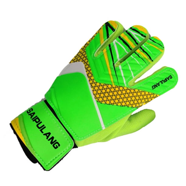 Guantes de fútbol para niños Accesorios deportivos de PU elásticos ajustables (5 verdes) Ndcxsfigh Para Estrenar