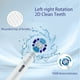 thumbnail image 5 of Cepillo de dientes eléctrico Oral B de cerdas suaves, limpieza suave, cuidado bucal, cepillo de dientes sónico giratorio, 5010, 5510, funciona con pilas, resistente al agua, 5 of 5