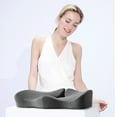 thumbnail image 3 of Seat Cushion, Office Chair Cushions Butt Pillow for Long Sitting, Memory Foam Chair Pad for Back, Coccyx, Tailbone Pain Relief 12.59*18.11*16.54in, 3 of 16