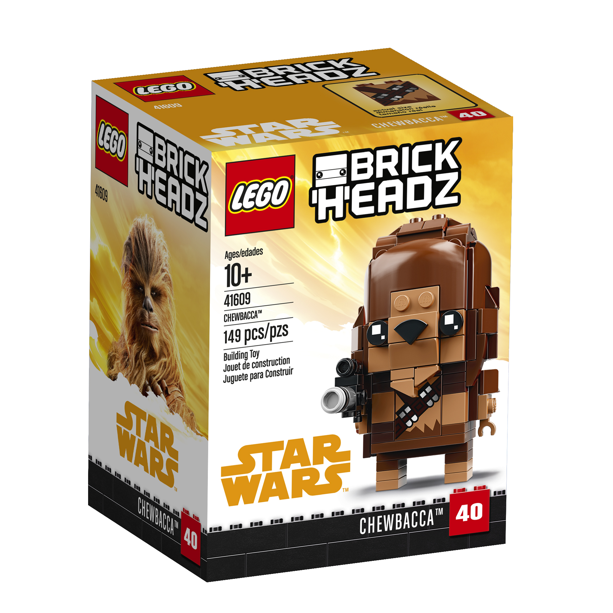 LEGO BrickHeadz Chewbacca 41609 - image 3 of 6