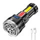 thumbnail image 1 of LED + COB Antorcha Luz 400LM IPX4 Antorcha impermeable para acampar 4 engranajes Equipo al aire libre Barbie Nuevos Originales, 1 of 8