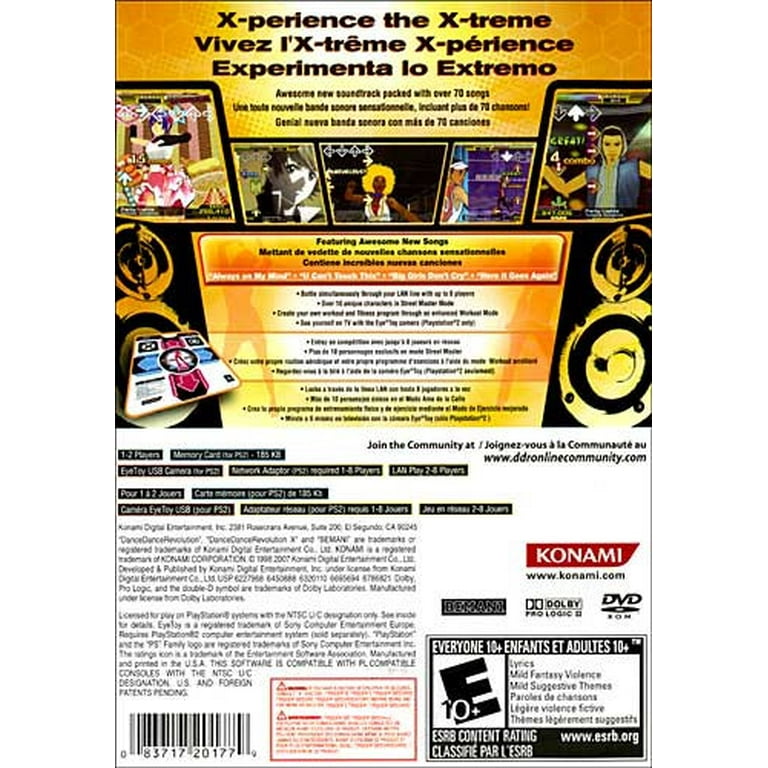 Dance Dance Revolution: X - PlayStation 2 - Walmart.com
