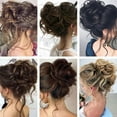 thumbnail image 6 of Womens Hair Piece Chignon Messy Bun Ponytail Hair Curly Hair Extensions. W2M7, 6 of 9