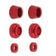 thumbnail image 2 of Kit de Posavasos de Dirección Delanteros de Aleación de Aluminio para Coche RC TT02, Accesorios Rojos., 2 of 5