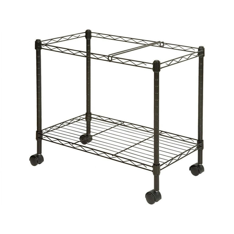 Lorell Mobile File Cart - 4 Casters - Steel - x 12.9 Lorell Mobile File Cart - 4 Casters - Steel - x 12.9