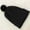 Black#1, variant on RuiJiao Medium Size Polyester Kids Knitted Hat with Custom Name Embroidery, Handmade Warm Winter Cap for Babies and Infants