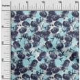 thumbnail image 2 of oneOone Silk Tabby Sky Blue Fabric Florals Craft Projects Decor Fabric Printed By The Yard 42 Inch Wide, 2 of 4