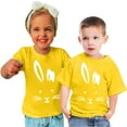 thumbnail image 2 of EGNMCR Blouses & Chemises à Manches Courtes Col Rond pour Tout-Petits Garçons Filles Mode Mignon Col Rond Imprimé Haut à Manches Courtes Girl Blouse, 2 of 5