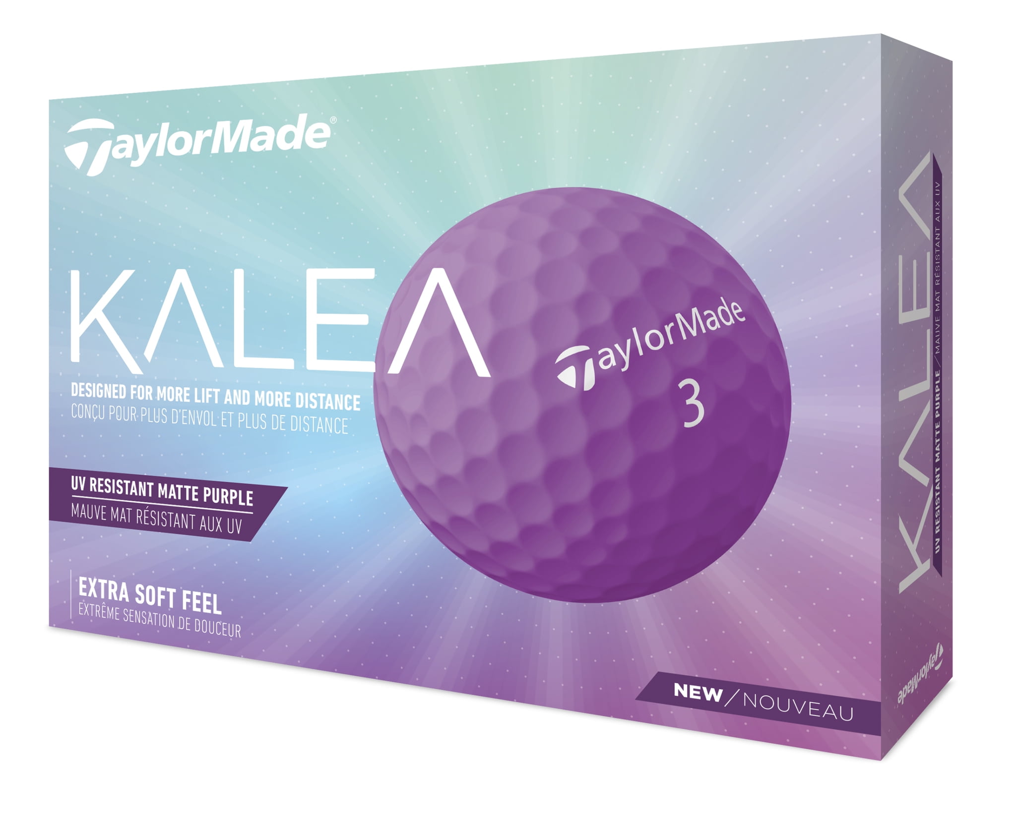 TaylorMade Kalea Purple Women's Golf Balls 12BP