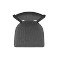thumbnail image 3 of 870 Hadleigh 36" Swivel Bar Stool with Black Wrinkle Finish and Graph Coal Seat and Back, 3 of 5
