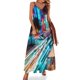thumbnail image 1 of Pew Pew! Vestido sin mangas Vestidos casuales Vestido de verano Mujer 2024 Vestido de fiesta Noche Elegante Lujo Celebridad, 1 of 7