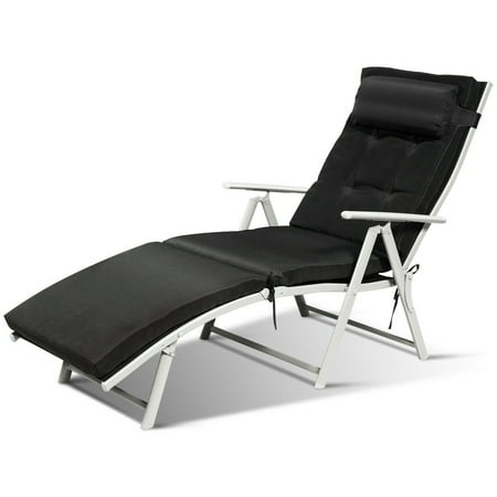 Costway Outdoor Folding Chaise Lounge Chair W Cushion Black Canada - Rio Brands Folding Web Chaise Lounge Costway Outdoor Folding Chaise Lounge Chair W Cushion Black Canada - Rio Brands Folding Web Chaise Lounge