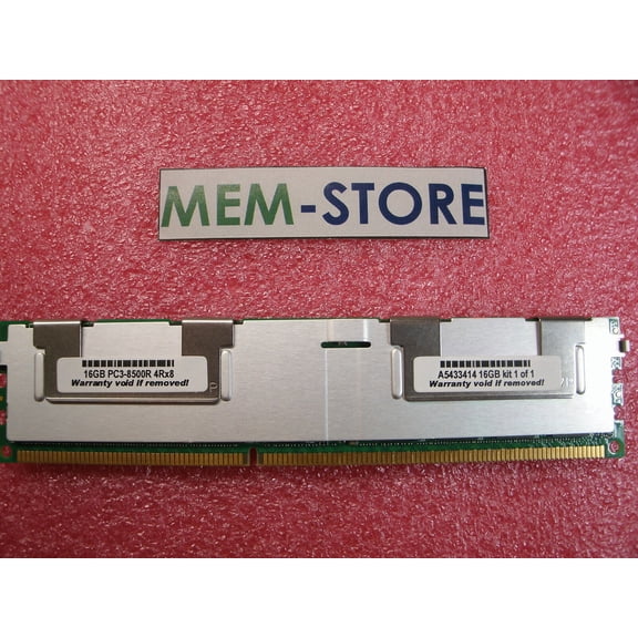 A5433414 16GB (1x16GB) DDR3-1066 PC3-8500R RDIMM Memory for Dell PowerEdge 815 (3rd Party)