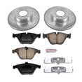thumbnail image 3 of PowerStop Front Z23 Evolution Sport Carbon-Fiber Ceramic Brake Pad and Drilled & Slotted Rotor Kit Fits: BMW Select Models K4677, 3 of 10