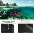 thumbnail image 7 of Boots 5mm Neoprene Dive Boots Wetsuit Boots With Side Zipper For Men And Women Snorkeling  Diving, 7 of 7