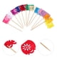 thumbnail image 5 of 24pcs Day of the Dead Party Cake Flag Picks Mini Banderas Mini México, 5 of 5