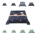 thumbnail image 2 of JoyMoreHome Queen Multiple Patterns Bed Sheet, 90.55x98.42in, Flat Sheet Fitted Sheet, Blossom Flowers Sheets, 2 of 7