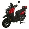 thumbnail image 6 of HHH Tank 200 EFI Scooter Mototcycle Fully Automatic with Matching rear trunk, 6 of 10