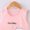 thumbnail image 5 of Fengactive Unisex Baby Sleeveless Tank Triangle Bodysuit Cute Print Soft Cotton Round Neck Snap Crotch Summer Infant Romper Onesie, 5 of 5