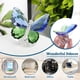 thumbnail image 3 of Matsuzay Hermosa estatuilla de cristal para sala de estar, adorno de pisapapeles decorativo Premium y exquisito Decoración del hogar Azul verde, 3 of 6