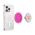 thumbnail image 3 of Agarre para teléfono PopSockets redondo compatible con MagSafe Doodle Daisy Boca, 3 of 6