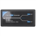 thumbnail image 2 of 8X 2 Port POE Extender 10/100Mbps with IEEE 802.3Af Standard Input/Output for IP Camera Extend 100 Meters for POE Range,8 x 2 Port POE Extender,Black, 2 of 8